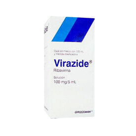 VIRAZIDE SOL. 100 MG. CAJA FCO. C/120 ML.