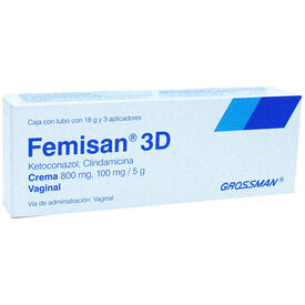 FEMISAN 3D 800/100MG VAG TB 8G CRA