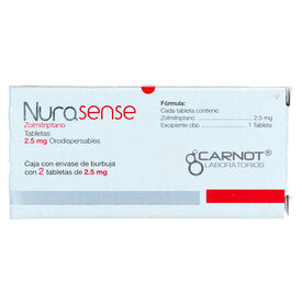 NURASENSE 2.5 MG ORODISP 2 TAB