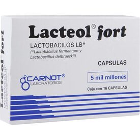 LACTEOL-FORTE 170 MG 16 CAPS
