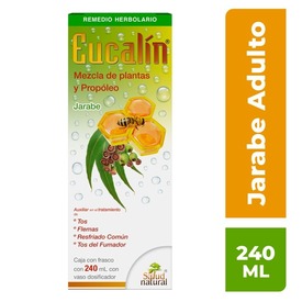 EUCALIN MIEL JBE. CAJA C/FCO. C/240 ML.