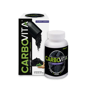 CARBOVITA 500MG SUP ALIM 60CAPS