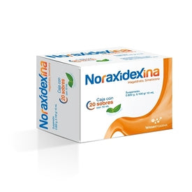 NORAXIDEXINA .800/.100G 20SB 10ML