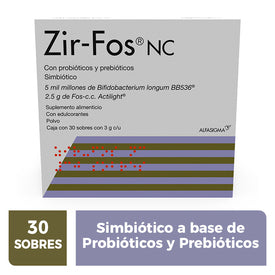 ZIR-FOS NC SUP ALIM 30SB 3G PVO
