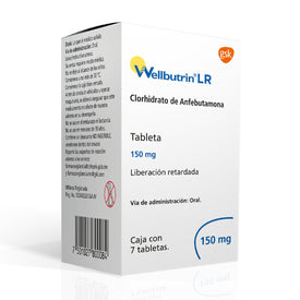 WELLBUTRIN LR 150 MG 7 TAB