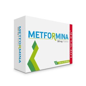 METFORMINA 40 TAB 500 MG