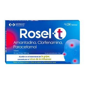 ROSEL-T 50/3/300MG 24 TAB   LGEN
