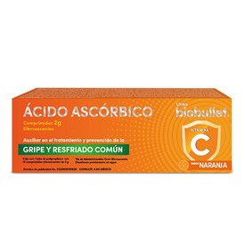 BIOBULLET A-ASCORB 10 CPR EFE NJA2G