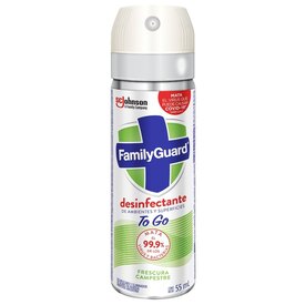 DESINFECTANTE FAMILY GUARD FRESCURA CAMPESTRE AEROSOL C/55 ML