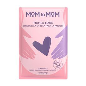 MASC MOMTOMOM TELA P/PANCITA 1PZ N
