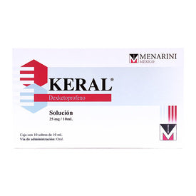 KERAL 25MG/10ML SOL 10 SB        N