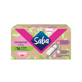 TAMPONES SABA V-ECO SUPER C/16