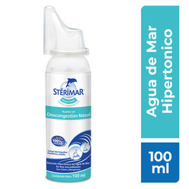 STERIMAR HYPERTONIC NASALSPY100ML