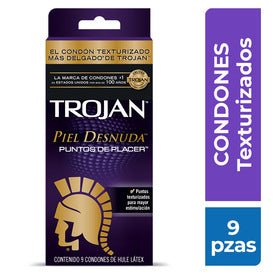 TROJAN PIEL DESNUDA PUNTOSPLACER - PZA 9