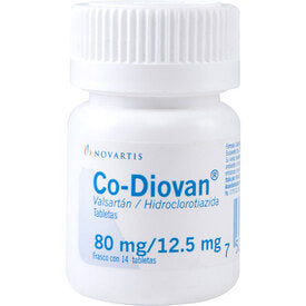 CO-DIOVAN 80/12.5MG 14 GRAG