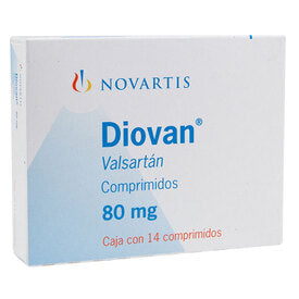 DIOVAN 80 MG 14 GRAG
