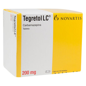 TEGRETOL-LC 200 MG 50 GRAG