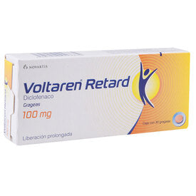VOLTAREN RETARD 100MG 30 GRAG