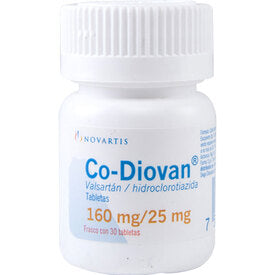 CO-DIOVAN 160/25 MG 30 TAB