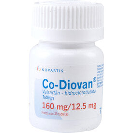 CO-DIOVAN 160/12.5MG 30 TAB