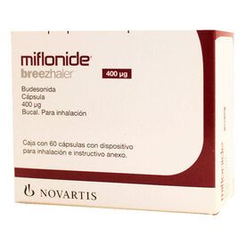 MIFLONIDE BREEZHALER 400 MCG 60CAPS