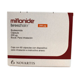 MIFLONIDE BREEZHALER 200 MCG 60CAPS