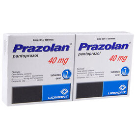 PRAZOLAN DUAL 40 MG 7 TAB