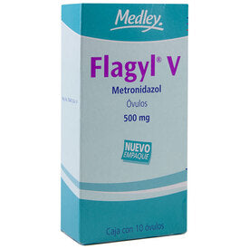 FLAGYL 500 MG 10 OV