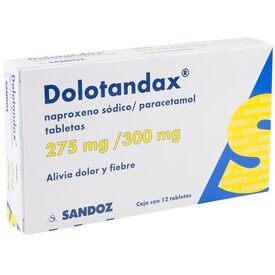 DOLO-TANDAX 275/300 MG 12 GRAG
