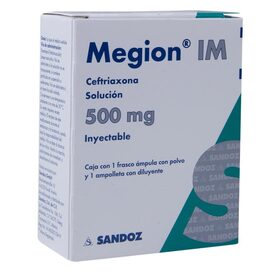 MEGION I.M. 500 MG 2ML FA