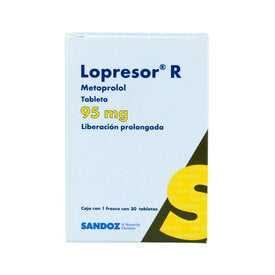LOPRESOR R LP 95 MG 30 TAB