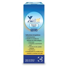 XUZAL 5MG FCO GOTERO 20 ML
