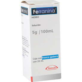 FERRANINA 50MG GTS PED 20ML SOL