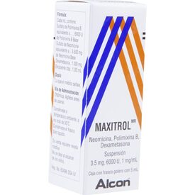 MAXITROL 5 ML SUSP