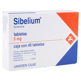 SIBELIUM 5 MG 40 TAB