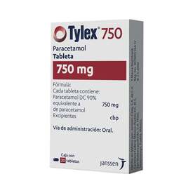 TYLEX 750 MG 20 TAB