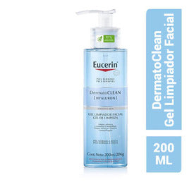 GEL DETER EUCERIN LIMP FAC 200ML
