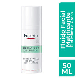 FLUIDO EUCERIN FAC HIDRA MAT 50ML