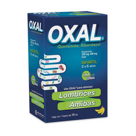 OXAL 100/400 MG INF 10 ML SUSP