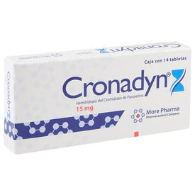CRONADYN 15 MG 14 TAB