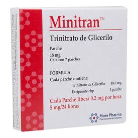 MINITRAN 18MG 0.2MG/1HRS 7 PARCH