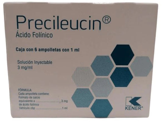 PRECILEUCIN 3MG SOL INY 6X1ML AMP