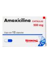 AMOXICILINA CAP. 500 MG. CAJA C/12