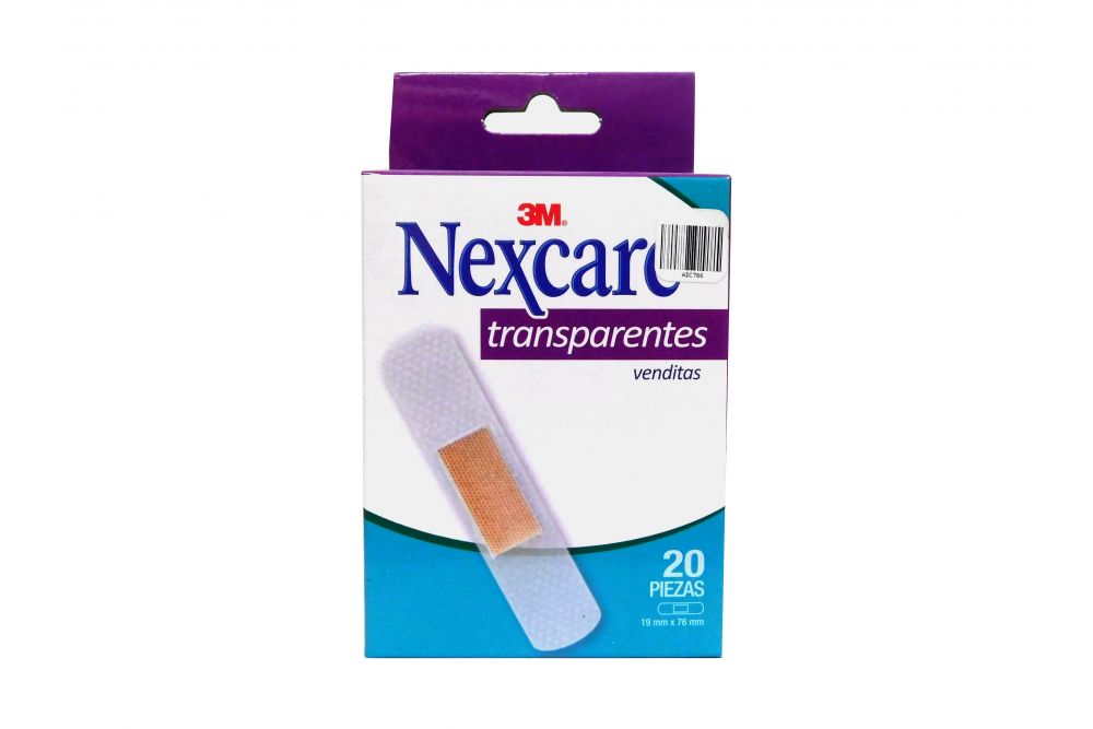 VENDITAS NEXCARE TRANS 20 PZS