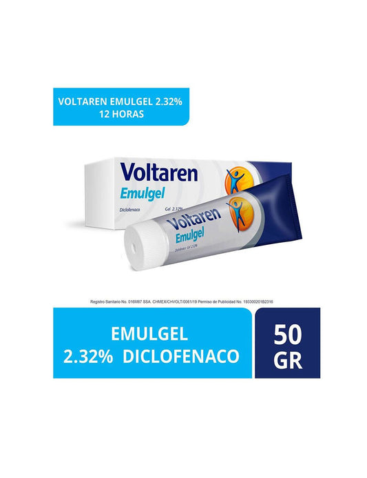 VOLTAREN EMULGEL 2.32% 12H 50G GEL