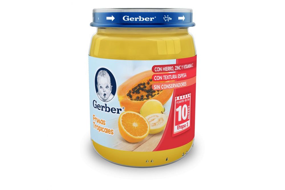 GERBER 3A E FRU TROP 170G